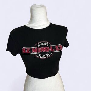Black Seminoles Crop Top